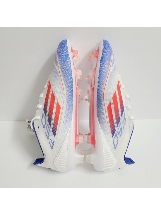 NEW Adidas Adizero F50 Pro FG Soccer Cleats IE0596 Size 8 White #1 main image 8
